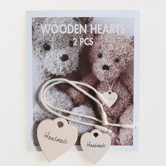 

Wooden Hearts - 2 Pcs. - Hobbii
1