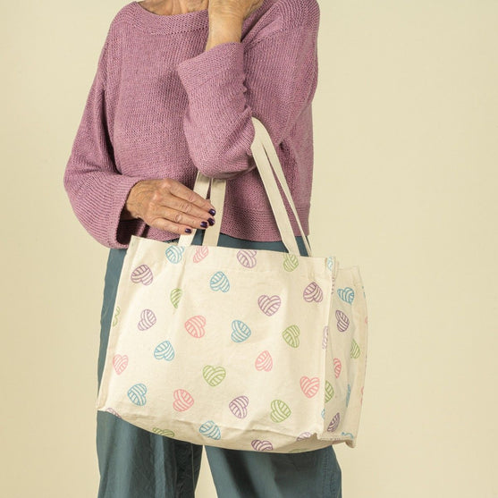 

Canvas Shopper med dragsko - Hobbii
4
