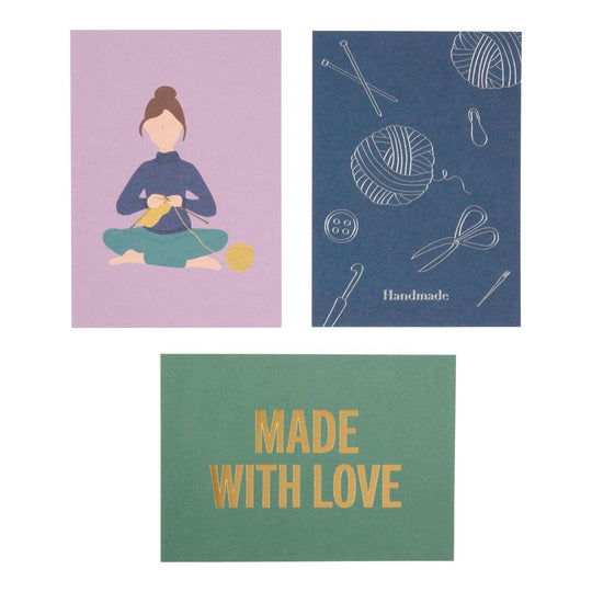 Vykort - Made With Love - Hobbii