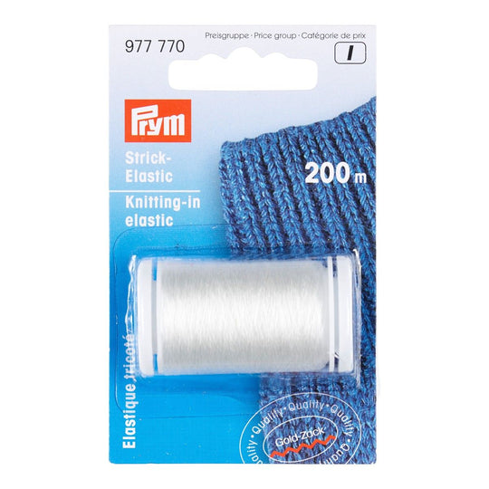 Elastisk tråd till stickning – 200m - Prym