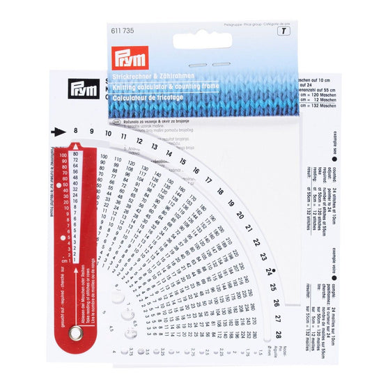 

Stickräknare/stick-kalkylator - Prym
2