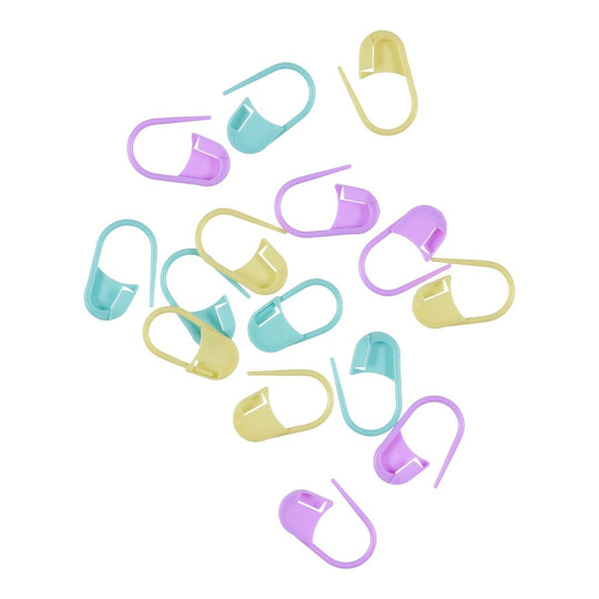 Jumbo Stitch Markers w. lock - Hobbii