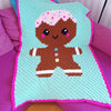 

Kawaii Pepparkaksgubbe - Filt
3