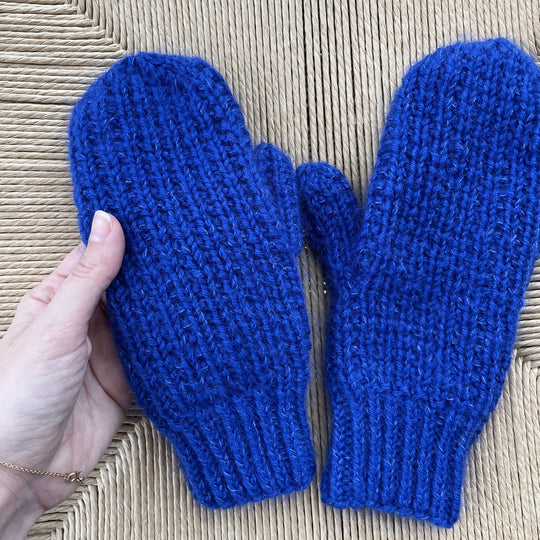 Easy Rib Mittens - Vantar