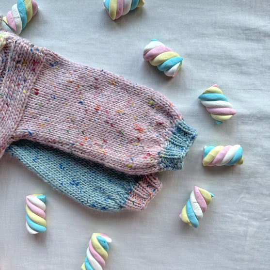 

Marshmallow Swirls - Children’s Sweater
2