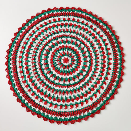 

Holly Jolly Christmas Doily - Mandala/Duk
1