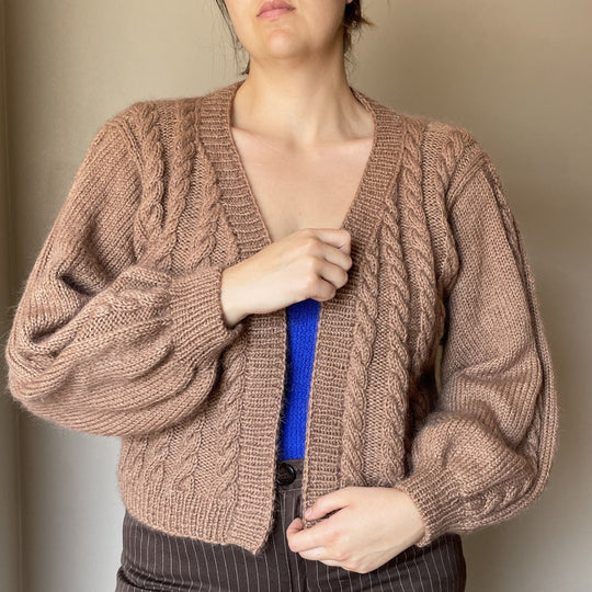 Fall Cables Cardi - Cardigan