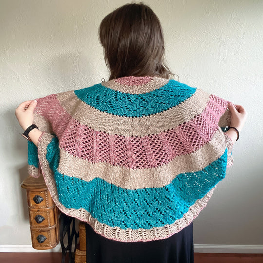 Desert Bloom - Shawl