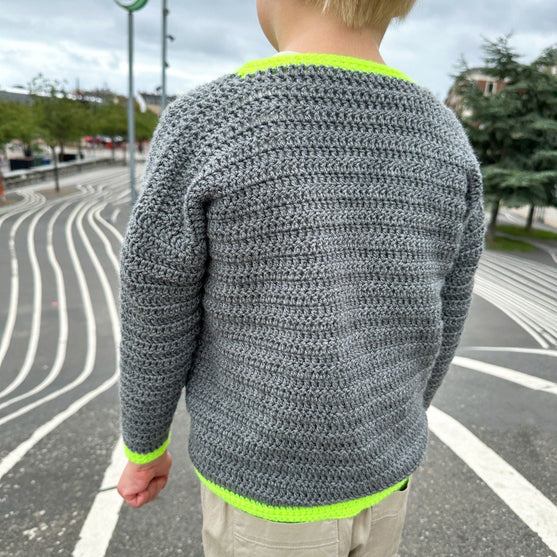 

Contrast Cardi - Barnkofta
2