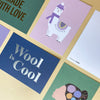 

Vykort - 6 st. - Wool Is Cool - Hobbii
5
