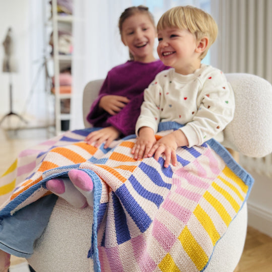 Hilma - Babyfilt - Stickpaket