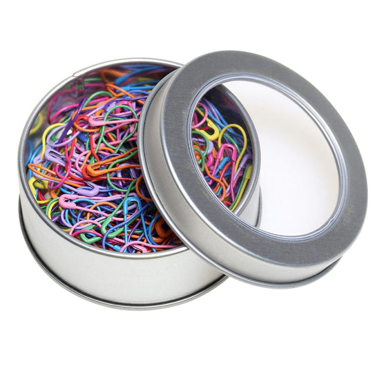 Maskmarkörer i metall - 100 st - Flerfärgade - Go Handmade