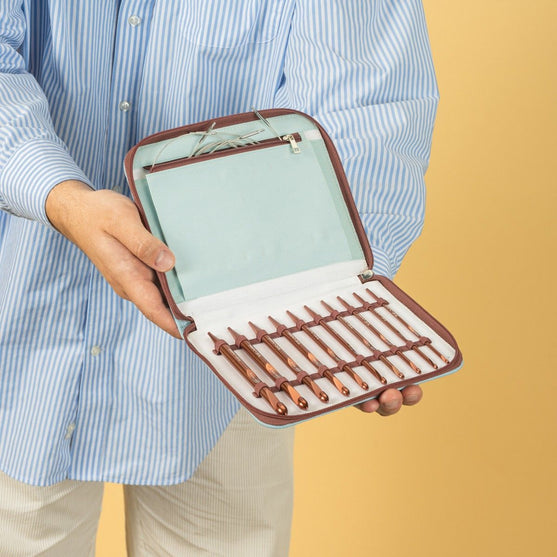 

Utbytbart set med afghanska/tunisiska virknålar - Hobbii X TL Yarn Crafts
3