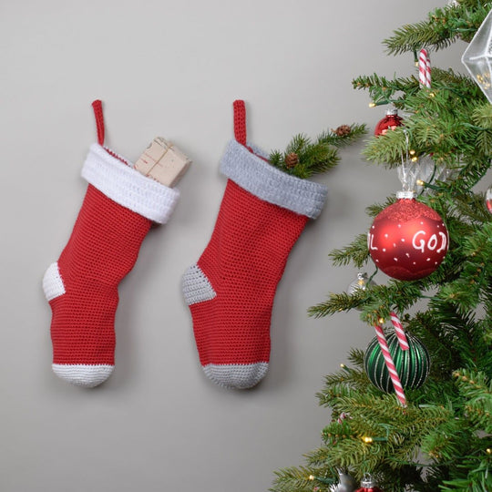 Virkad Julsocka