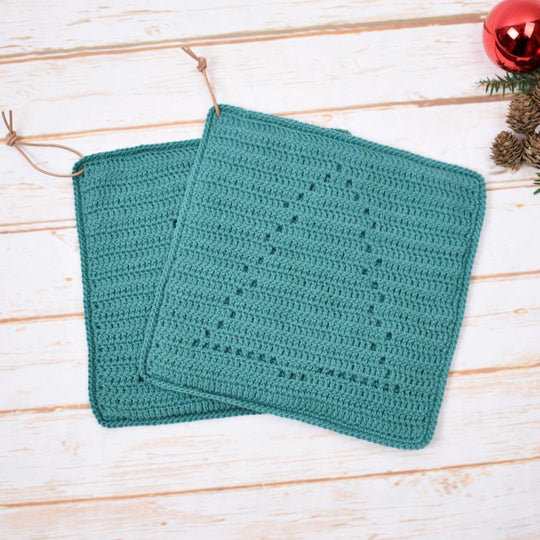 Grytlappar - Julgran