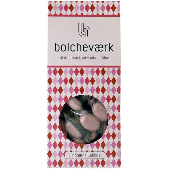 

Raspberry & Licorice – Sugar-free hard candies - Bolcheværk
1