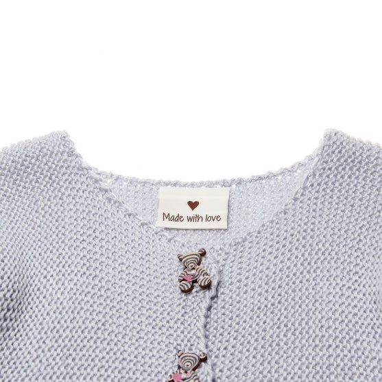 

10 Labels - Made with love - 1 hjärta - 3.5 cm - Go Handmade
8