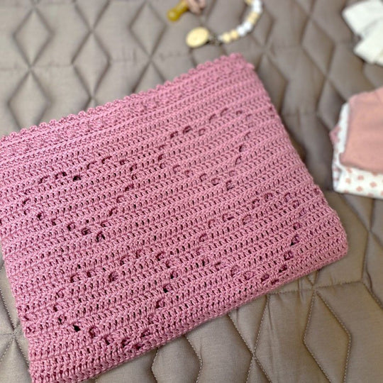 Lovely Hearts Bamboo - Babyfilt