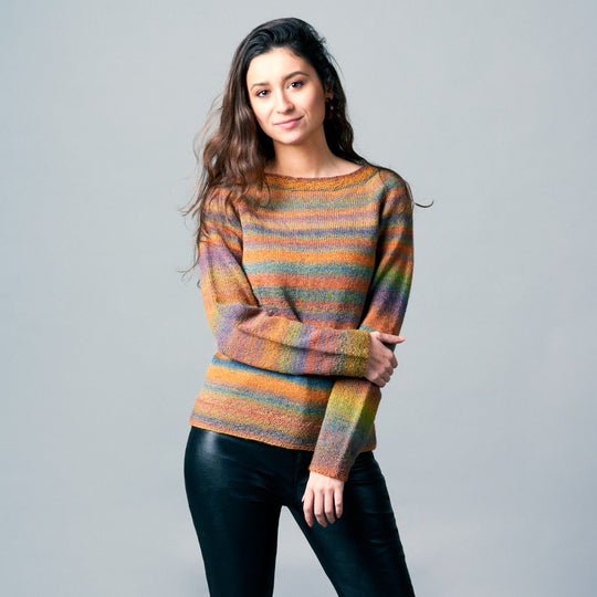 Mette - Top-down Blouse