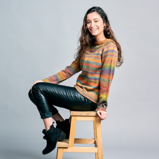 

Mette - Top-down Blouse
3