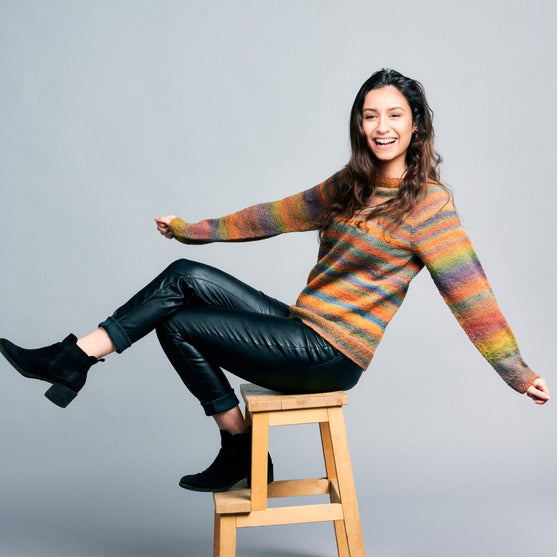 

Mette - Top-down Blouse
4