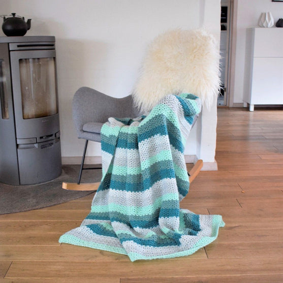 

Värmande ränder - Filt
6