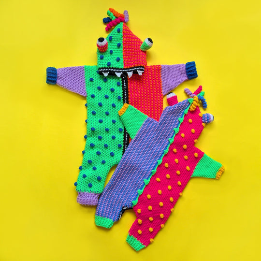 Monster Romper - Halloween-overall