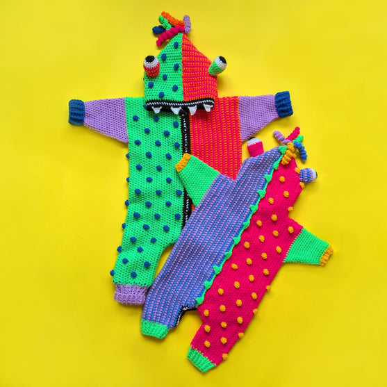 

Monster Romper - Halloween-overall
1