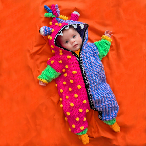 

Monster Romper - Halloween-overall
9