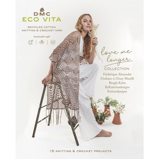 

Eco Vita - 15 stick- och virkprojekt - DMC
1