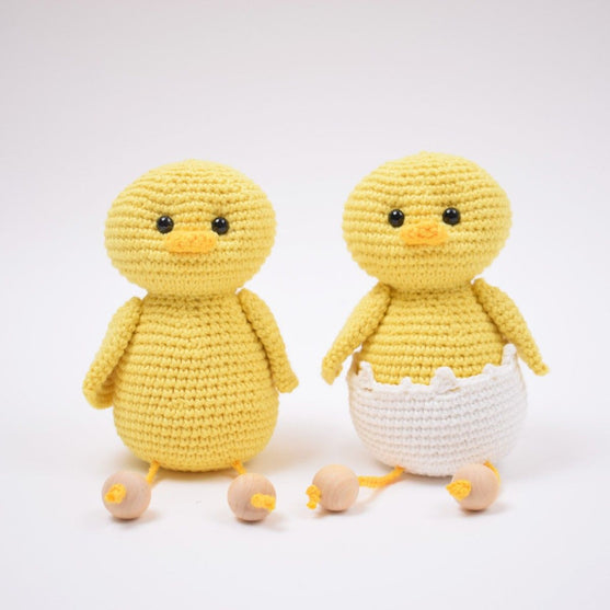 

Påskkycklingar med skal - Stora
3