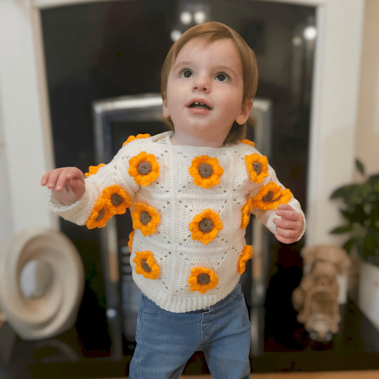Flower Child - Children’s Sweater