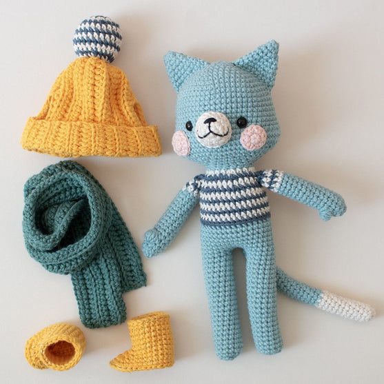 

Lenny Cat - Virkpaket
4