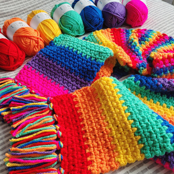 

Chunky Rainbow - Halsduk
6