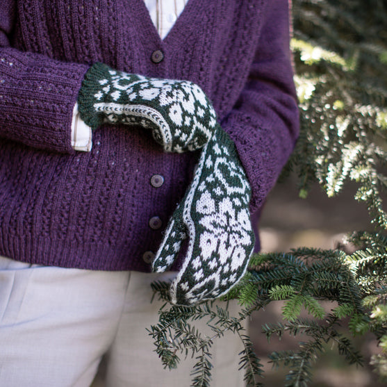 

1.a söndagen i advent - Stickning - Powder Flower - Vantar
6