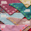 

Pressed Flowers Kerchief - Mosaik Bandana
11
