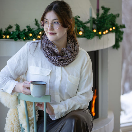 

4.e söndagen i advent - Virkning - Primaveral - Tubhalsduk
2