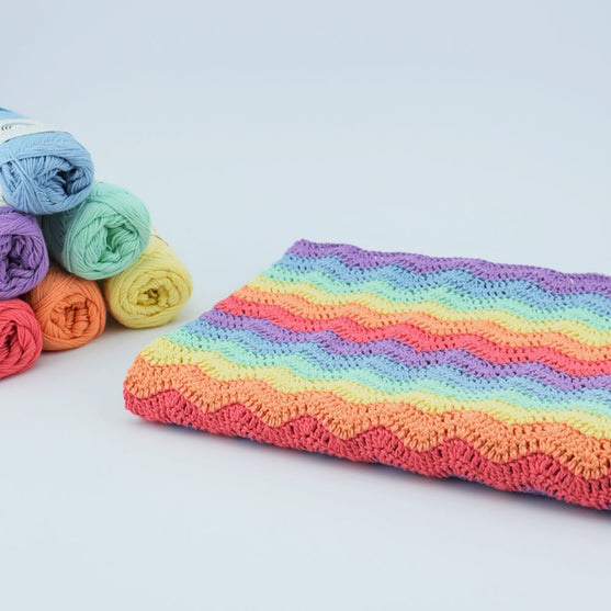 Rainbow Baby Blanket – Hobbii