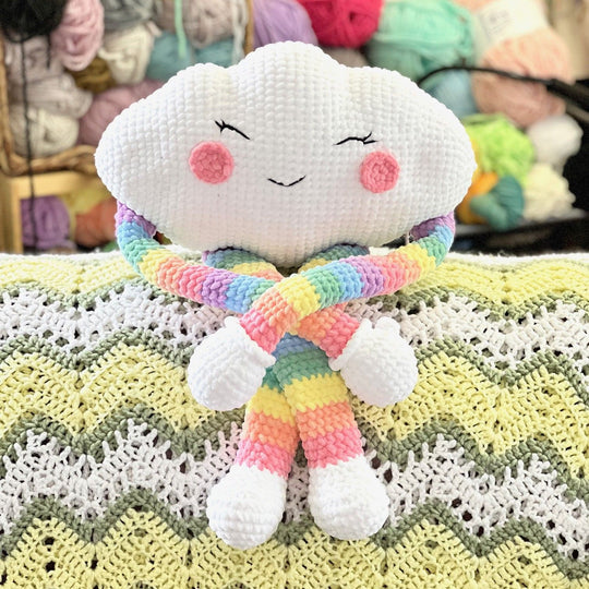 Rainbow Cloud - Kudde