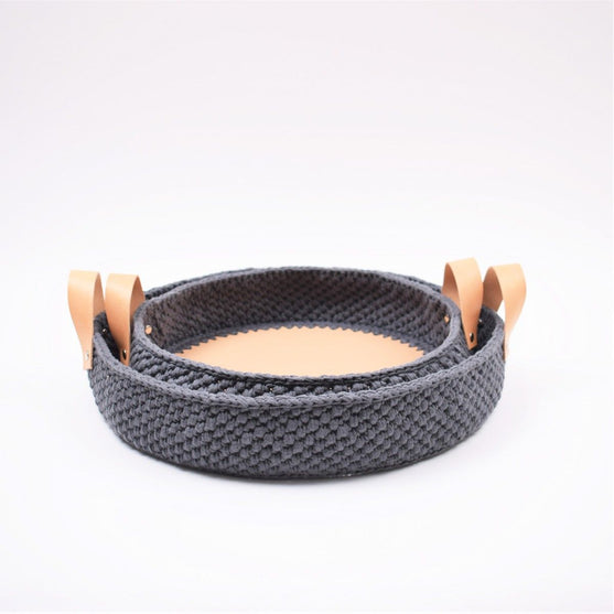 

Ribbon Pysselbricka med Läderbotten
3