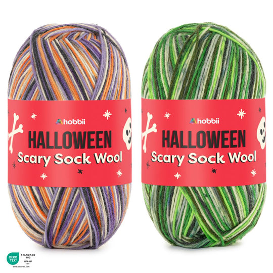 Scary Sock Wool (Begränsad utgåva) - Hobbii