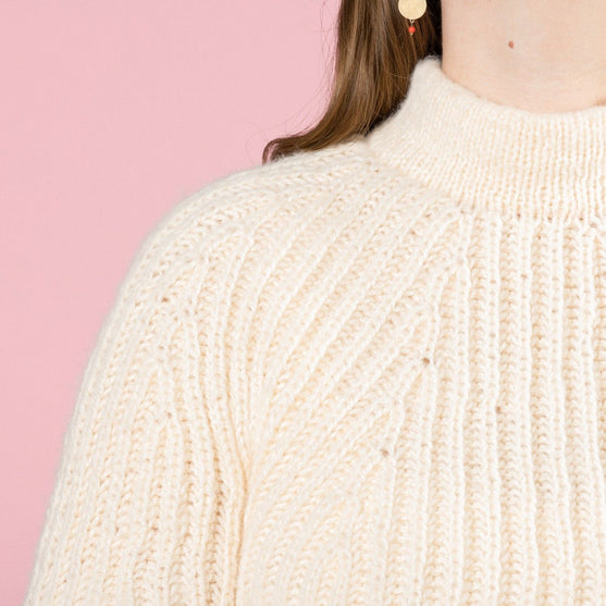 

Skyler - Sweater in fisherman’s rib
3