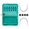 

Stellar Mini Interchangeable Circular Needle Set - Emerald - Hobbii
1