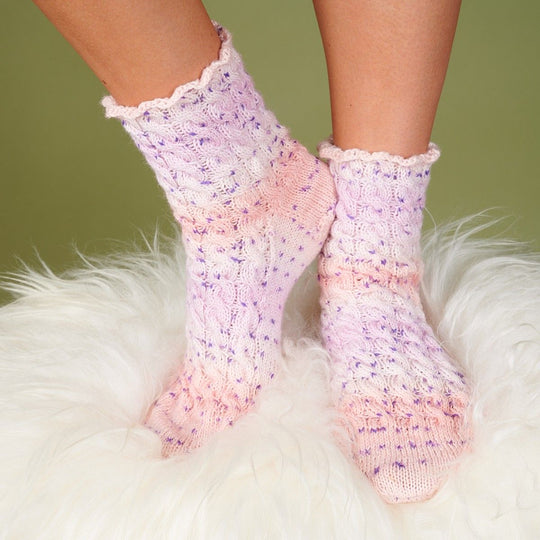 Socks with Cables