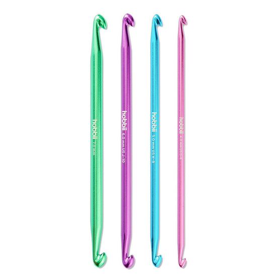 

Alu dubbel tunisisk virknålssats - 14 cm - Hobbii
1