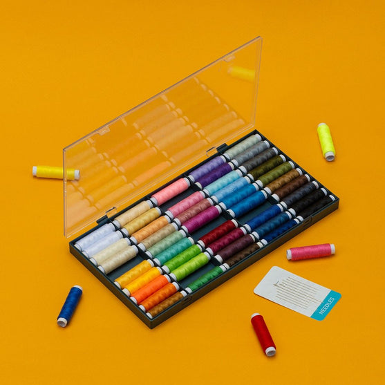 

Sytrådset - 50 färger - Hobbii
4