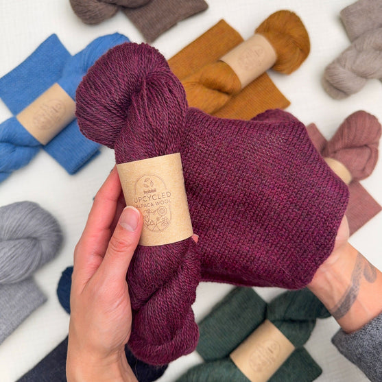 

Upcycled Alpaca Wool (Begränsad utgåva) - Upcycled
2