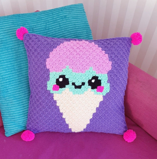 Kawaii Glasstrut - Kudde