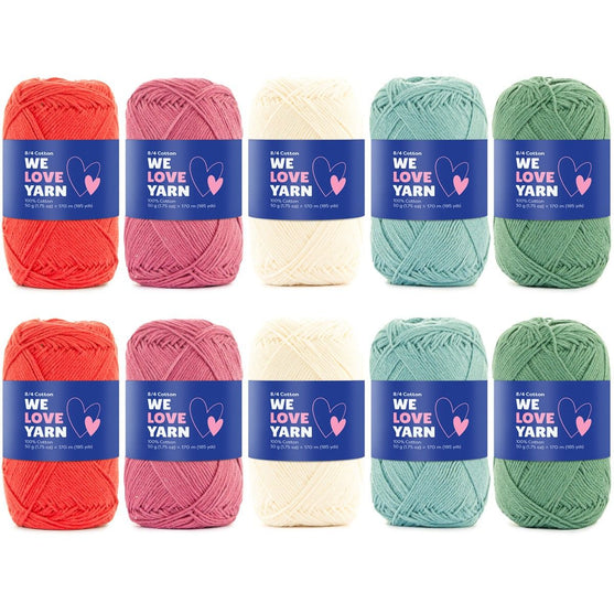 

8/4 Cotton Color Pack 02 - We Love Yarn
1