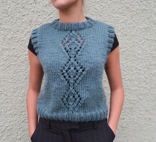 Westywood NO 4 - Stickad damslipover